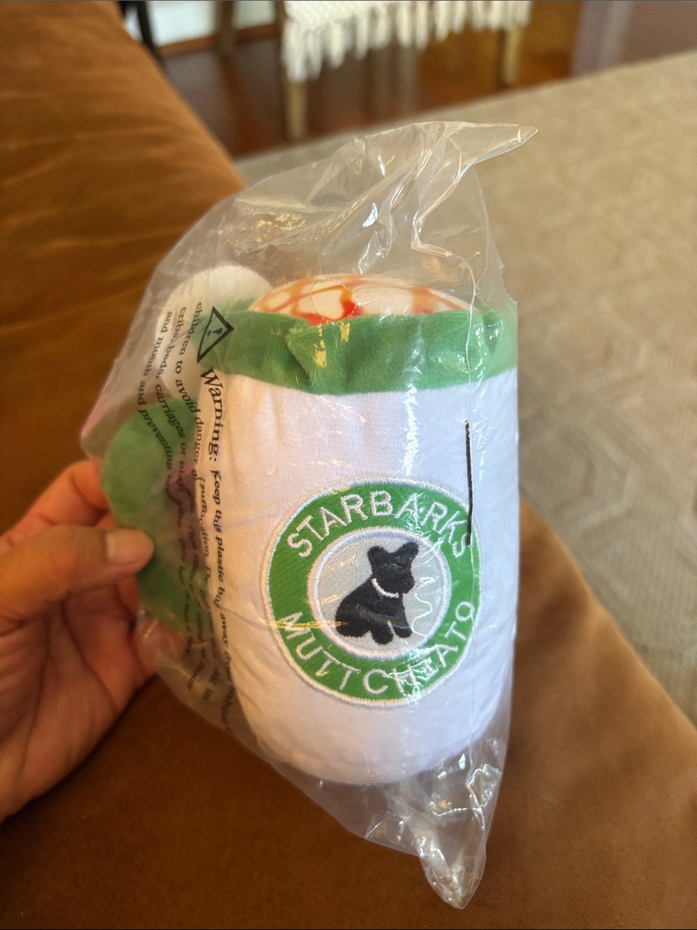 Multicheato Plush Toy - White & Green